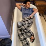 Nathalie Emmanuel Instagram – When bathtubs are your fave… did a fun panel with some badass ladies in this cute fit by @miumiu, shoes by @jimmychoo, styled by @chercoulter.

Make up by @marcoantoniolondon 
Hair by @nickirwinhair The Portobello Hotel