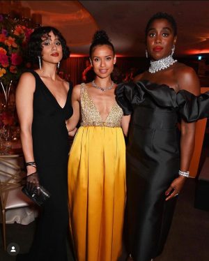 Nathalie Emmanuel Instagram - Flawless at #Frieze with @Bulgari #latergram 

Jewellery @bulgari 
Styled in @givenchy by chercoulter
Make up by @minnie_mua 
Hair by @nicola_harrowell