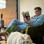 Nathan Fillion Instagram - No, YOU’RE a crazy cat lady.