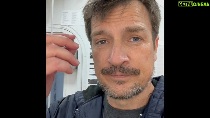 Nathan Fillion Instagram - The holiday is over. The beard must go.