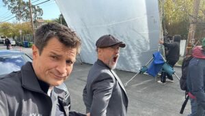 Nathan Fillion Instagram - This is Michael Rooker. I first worked with him in 2006. He holds the record of “Actor I’ve worked with the most”. He’s brilliant, kind, talented, and can bench press your house. He’s also an excellent friend, and he’s on @therookieabc tonight. Thank you, Rooker. For bringing more Rooker into my life.