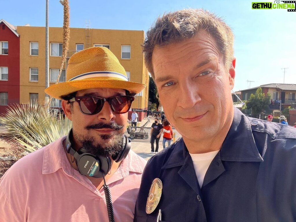 Nathan Fillion Instagram - I put @jonhuertas on my list of “people who are cleverer than me”. Case in point, this talented actor, writer, musician, sculptor is also a director. To top it off, he handled an actor as difficult as me in tonight’s episode of #therookieabc. I shall be watching, to see if he got my good side.