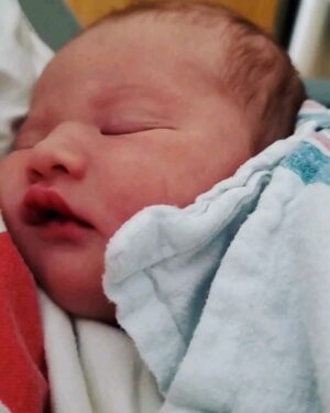 Nathan Kress Instagram - 🎵 "You are the dawn of a new day that is breaking... a masterpiece still in the making... the blue in an ocean of grey." 🎵 And just like that, 3 became 4 ❤ Evie Elise Kress, born 3/20/21 at 5:31pm. 6 lbs, 4 ounces of light and life. My wife is superhuman, and doing extremely well. My children are the greatest little gifts on the planet, and I still can't seem to stop crying.