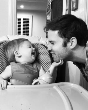 Nathan Kress Instagram - My darling Rosie,

Even at the very beginning of your life, it was evident that you had qualities that would come to define your personality in such a unique way. You are endlessly curious, an avid explorer, and a voracious inspector. You are constantly absorbing, processing, and hypothesizing. You are always seeking a new adventure. You are always challenging what you thought was possible. You prefer to do things yourself. If possible, you prefer to do two things at once. I don't think you've met a food that you haven't liked. You are highly driven, and (gulp) strong-willed. You are SO STRONG, and fast as lightning. And yet, you are so gentle and tender. You deeply love nature, fresh air, and all living things. Above all else, being outside is your favorite. There is no crankiness or booboo that playing in some grass can't fix. Your awe and fascination with God's creation is inspiring, and I'm so curious to see how that develops as you get older. You are utterly fearless and courageous. Nothing seems to phase you. You are kind, generous, and so incredibly social. Even on your not-so-great days, you brighten the lives of everyone you come across. Your smile is disarming, and contagious. You are absolutely gorgeous, which terrifies me. Good or bad, you feel everything with an alarming intensity. You can be challenging, and you can be confusing, but even in the midst of the chaos of life, you still manage to be the sweetest little hunk of love that anyone could ever imagine. Mommy and Daddy lucked out when God decided that we got to have you in our lives. We have many years ahead of us, but I do wish we could stop right here for a while. You're getting so big, so fast, and I wish there were more hours in the day to enjoy being with you, and to watch you take in the world around you. As you head into your second year, may you continue to grow in the special qualities that you've been given-- and as you pass more and more milestones on the way to full-blown childhood, may you never lose that wonder that sparks in your beautiful blue eyes every day. You are loved by so many, and I hope you know that will never change. 
Happy First Birthday, my dearest daughter ❤