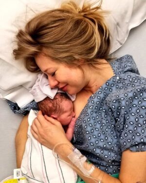 Nathan Kress Instagram - Reposting this one since it inexplicably disappeared from my first post.

I can't believe it's already been over a week since this incredible day. Starting with this first quiet moment, I swell with pride every time I see my two favorite ladies together. The way they got into a rhythm so fast never ceases to amaze me. Londy, you are SUCH a natural at this-- a born mother. It warms my heart to see you absolutely shine in this role, in every way. And Rosie... wow. You are already so strong, so expressive, so smart, and so very lovely. It will be an honor to watch you grow.

I love my family ❤