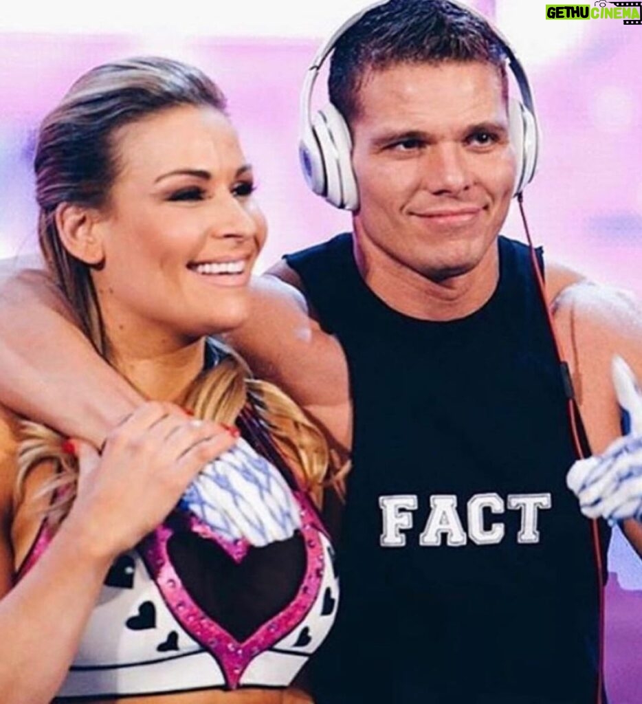 Nattie Katherine Neidhart-Wilson Instagram - Loyalty above all else. @tjwilson711… it’s been such a wild ride. Best is yet to come! 💌 The video on the 3rd slide is the first wrestling move I ever learned, “A Dragonrana” … I gave TJ about ten black eyes learning this move, but he never let me fall and for that I was always grateful🤣