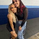 Nattie Katherine Neidhart-Wilson Instagram - BTS! 🩶 #Rumble