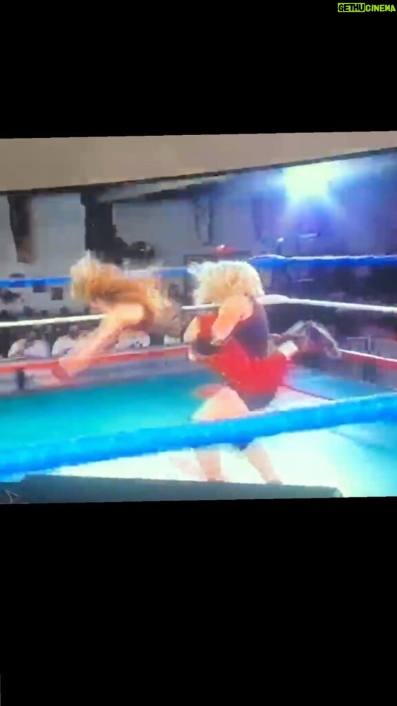 Nattie Katherine Neidhart-Wilson Instagram - My cousin Brooke sent me footage of one of my earliest matches. I think there may have been 50 people at the Ogden Legion “of doom” as we called it in Calgary. I didn’t own wrestling gear at this point or proper boots. Here, I was lucky enough to work with one of the very few female opponents we had in Stampede Wrestling, Jamie Henwood, and learn as much as I could about how to be a professional wrestler. Jamie helped me a lot. Anyone who “takes bumps” for you, esp in those early years of learning this, I’m very grateful for. 🥹 These early years, working for very little and working another job on the side as a waitress, I remember having the time of my life doing what I enjoyed. It was so much fun. Especially the dreaming big part. That’s the secret. Pick something you love and then fight for it and trust the process and then never stop working hard at it. And even when you make it, keep FIGHTING… (I’m also bringing back the double tilt a whirl @tjwilson711 taught me…..😜)