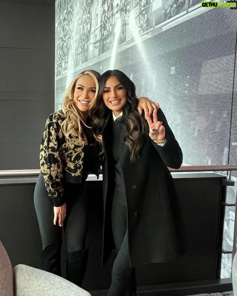 Nattie Katherine Neidhart-Wilson Instagram - We had the best time today working with @bgca_clubs surprising over 500 kids with games and gifts. The new @wwe headquarters was the perfect place to celebrate WWE’s partnership with #boysandgirlsclubofamerica 🫶🏻 @sonyadevillewwe 🖤