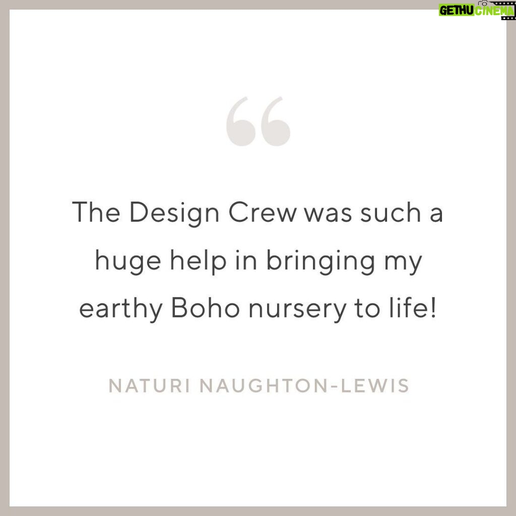 Naturi Naughton Instagram - See how singer-actress @naturi4real worked with our Design Crew to create a peaceful oasis for her new baby boy 🌿 Tap to shop her gorgeous picks. #lovemypbk Photos by: @lightwork.inc