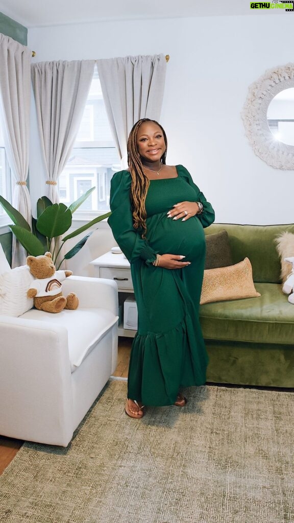 Naturi Naughton Instagram - OMG, my nursery dreams came true with @Potterybarnkids! 🙌🏾Check out the awesome details of my nursery! I love the nudes, greens & pops of gold and the quality of the furniture is the best! Thanks, PBK Design Crew for the beautiful bohemian, earthy vibes for my Baby Tru! ❤️I’m so grateful! #lovemypbk #pbkpartner #BabyLewis #potterybarnkids #WhenIWasPregnant 😝#Latergram 🎥: @lightwork.inc