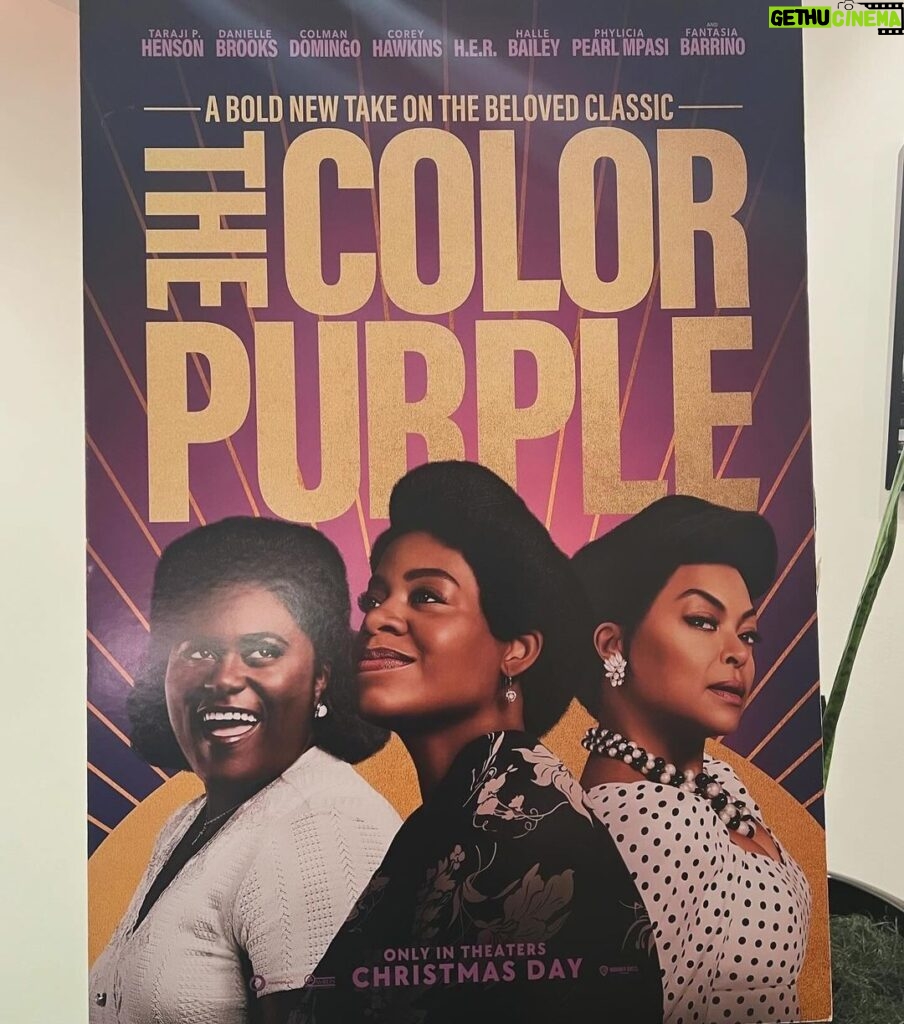 Naturi Naughton Instagram - Yesss! 🔥🔥Seeing my friends shine is the best! Congrats to the beautiful & talented @thedaniellebrooks on her #oscar NOMINATION!! You KILLED it as #Sofia 🎉💪🏾You deserve it all girl! ❤️#enjoytheride @thecolorpurple IS SOOO GOOD YALL! Go see it!