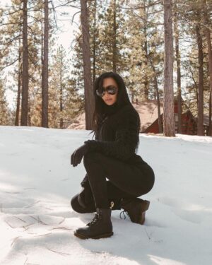 Naya Rivera Instagram - Slopes