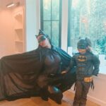 Naya Rivera Instagram - Batman and Batgirl. The perfect duo