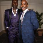 Ncuti Gatwa Instagram - Ozwald Boateng (Uncle Ozzy) I remember seeing his name for the first time in a play called Roaring Trade when I was at drama school. A play about bankers making their way up in London. Boateng suits seemed to be a vehicle to do that. It’s really not lost on me that this groundbreaking pioneer of fashion, culture and style in the British landscape handed me “Modern Pioneer” award at the @Elleuk style awards last night. I say it a lot but…truly mad. A beautiful night in a room filled with incredible artists! Thank you @elleuk and @tiffanyandco @moetchandon for bringing us all together Styled of course by @felicitykay…boy! what a night for the journey we’ve had 🥹 love ya flic The 💧 Full Look: @ozwald_boateng Shoes: @giuseppezanotti Jewelry: @tiffanyandco Sunglasses: @jacquesmariemage Grooming: @chris7_okonta @keshiaeast_ 📸 @jamesdkelly @jasonlloydevans