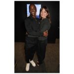 Ncuti Gatwa Instagram - no excuse me but my heart is bursting 💖 Emily is such a beautiful movie but Emma’s performance…Emma’s performance 😩 Is. Something. Else. No words other than I couldn’t be prouder. Obviously had to wear the right shoes to support my wife 😌 London, United Kingdom
