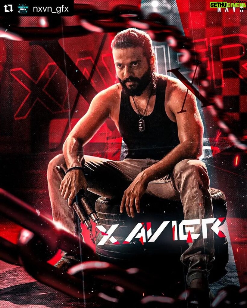 Neeraj Madhav Instagram - So many #fanart of ‘Xavier’ flowing in !!! Thank you all for this incredible love 👊🏽❤️⛓️🥋💥 #RDX #NunchukXavi #MasterXavier