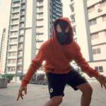 Neeraj Madhav Instagram - Swinging into 2024 with that Spidey energy ! 🕸️🦾👟 Camera/Edit/ CGI : @mehroof_puthalath