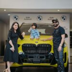 Neeraj Madhav Instagram - Welcoming new member to our family, meet ‘Bumble Bee’ ! #BMW #x5msport40i #customized