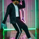 Neeraj Madhav Instagram - Xavi pulling off an MJ. We had this idea that young Xavi would be a fan of MJ and you can see that reference in his hairdo and styling. The tight screenplay of RDX did not give us room to explore this other side of Xavi, but maybe if he’s coming back on silver screen again, you might to see him break a leg to ‘smooth criminal’ or ‘Billie Jean’ ! Would you like to see that ? # RDX #xavier #MJ #michaeljackson #karate #martialarts
