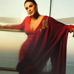 Neha Dhupia Instagram - Time for some #shosha ♥️ . . . . . . . . . . @cnnnews18 🎤 @houseofmasaba @amrapalijewels @yountentsomo @sonicsmakeup @kapilcharaniya