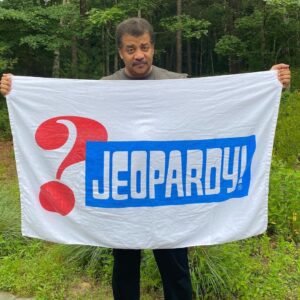 Neil deGrasse Tyson Instagram - A keepsake from my several appearances in video Daily Doubles.
⠀⠀⠀⠀⠀⠀⠀⠀
And now, one last clue:
⠀⠀⠀⠀⠀⠀⠀⠀⠀
KNOWLEDGE for $1,000
⠀⠀⠀⠀⠀⠀⠀⠀⠀
Answer:
“He nurtured a Television safe-space for smart people.’
⠀⠀⠀⠀⠀⠀⠀⠀⠀
Question:
“Who was Alex Trebek (1940-2020) ?”
⠀⠀⠀⠀⠀⠀⠀⠀⠀
Farewell, patron saint of geeks. Jeopardy host since 1984
