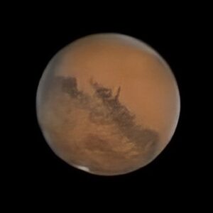 Neil deGrasse Tyson Instagram - These days, Mars rises at sunset and sets and sunrise, which means it’s up all night. And until Venus appears just before Sunrise, Mars is the brightest -- dominating the Moonless sky.
⠀⠀⠀⠀⠀⠀⠀⠀⠀
We say it’s at “opposition”, positioned exactly on the other side of Earth from the Sun. Which means we’re closer to each other than at any other time in our orbits -- offering excellent photo opportunities.
⠀⠀⠀⠀⠀⠀⠀⠀⠀
Awesome image, even better than his previous one. Taken last night. Courtesy of astrophotographer and Princeton colleague, Bob Vanderbei.
https://www.instagram.com/robertvanderbei/