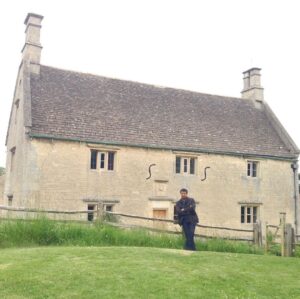 Neil deGrasse Tyson Instagram - Isaac Newton's Woolsthorpe Manor Home, England, where he retreated to escape the 1665 Bubonic Plague. While there he discovered the laws of gravity, which apply everywhere in the universe except, apparently, at his famous Flower-of-Kent apple tree, out back. [On location for the filming of Cosmos: A Spacetime Odyssey, 2013]