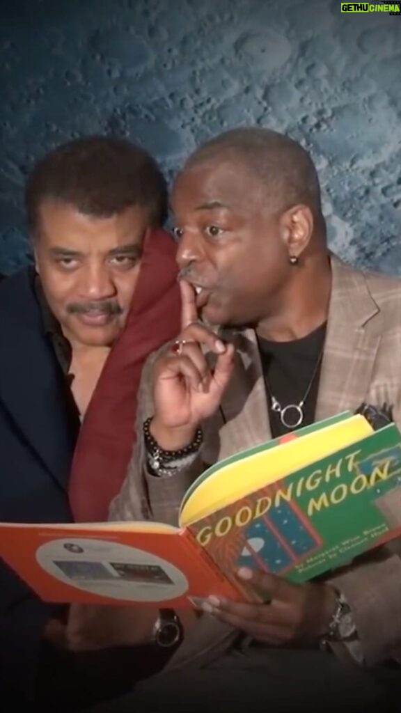 Neil deGrasse Tyson Instagram - February 16 -- Happy Birthday @LeVar.Burton You once read Goodnight Moon to me. Or was it a dream?