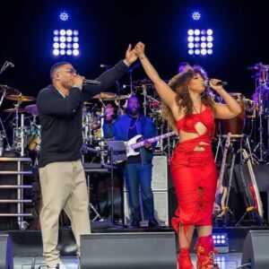 Nelly Instagram - I really wanna thank the beautiful and talented @chloebailey for helping ya boy out and kicking off the first ever #juneteenth special …!! Thank you LILMAMA you killed it..!! 🙏🏽 P.S. Ya boot was 🔥🔥🔥😂💪🏽