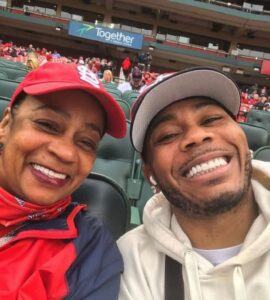 Nelly Instagram - I mean what more can I say…. Love ya Mama …. #MamasBoy #happymothersday