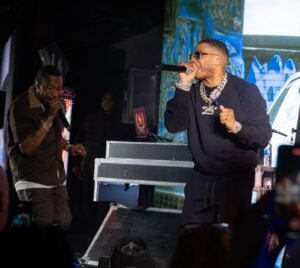 Nelly Instagram - Yo @derrtycity ……. Seem like we got another Derrty Year loading…….. #DrinkMoshine #Nelly