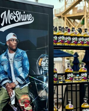 Nelly Instagram - Shout out to everybody who came out to @wswaaccess in Orlando!!! We had @drinkmoshine pouring all day!!! Get Ready!!!! We hittin’ the shelves near you soon. #derrtyyear