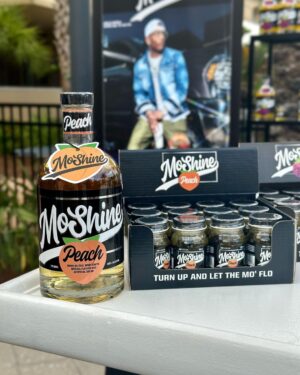 Nelly Instagram - Shout out to everybody who came out to @wswaaccess in Orlando!!! We had @drinkmoshine pouring all day!!! Get Ready!!!! We hittin’ the shelves near you soon. #derrtyyear