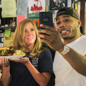 Nelly Instagram - From the Lou and I'm proud #314day #stlarmy @budweiserusa @cardinals @crowncandykitchen St Louis Mo