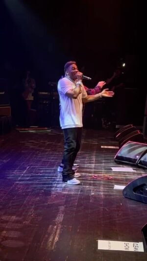 Nelly Instagram - Shoutout to my guy @realjoeyfatone !!! NELLY x JOEY #DrinkMoshine #DerrtyENT