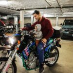 Nev Schulman Instagram – little tyke, big bike