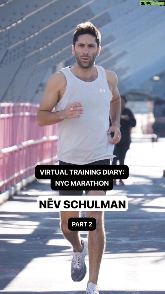 Nev Schulman Instagram - Part 2 | It takes more than just running 🏋🏻‍♂️ @nevschulman shares the strength + recovery work he’s doing in preparation for the @nycmarathon.