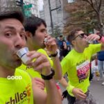 Nev Schulman Instagram - A truly humbling experience in so many ways. Words do not come close to expressing the admiration and respect I have for the @achilles_international athletes, staff and volunteers. Thank you for letting me be a small part of the huge impact you make in so many people’s lives. And shoutout to @uarunning for all the support and cheers along the way 💪🏼