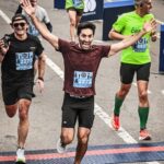 Nev Schulman Instagram - Ran the #UnitedNYCHalf with Casey. Swipe ➡️ to see who won…