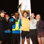 Nev Schulman Instagram - As a kid I loved watching GUTS. I always dreamed about being a contestant. My favorite part was the physical challenges, and I knew if given the chance I would absolutely crush it. Sadly I never got the chance to be on the show, but 8 years ago I decided it was time to give myself a real life physical challenge: running a sub 3 hour marathon. It took me 3 tries but I did it, and I’ve had the physical challenge bug since. This year I upped the ante, and decided to really push myself. A 300 mile team relay through the Atacama Desert from sea level to 11,000ft. We ran in shifts without stopping for 43 hours, each logging 50 hot/cold/dry/sweaty/salty/exhausted miles. It was without a doubt the most difficult thing I’ve ever done, and also the most rewarding. I pushed myself past any previous expectations of mental or physical strength and discovered a toughness and determination I didn’t know I had. Being part of a team, seeing their efforts, and having to show up for them was also inspiring in so many ways. As I await my upcoming 40th birthday, I’m more confident than ever that this is just the beginning, and can’t wait to say yes to many more adventures and challenges. Huge thanks to @robertomandje for inviting me to be on the team, and to @uarunning for making it happen. Shout out to @christianbrecheis & @dankingphoto_ for the amazing pics.