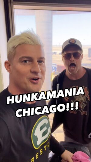 Nicholas Theodore Nemeth Instagram - See you tonight, Chicago! 10pm @thelincolnlodge ! Comedians, wrestlers, free stuff, full bar, Hunks! @heelziggler @nenegooter @lilshrimpsnack @realgoodtouring