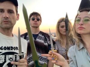 Nick Robinson Instagram - Your new favorite band...Medieval Dagger