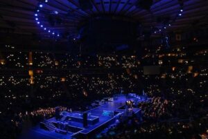 Nick Robinson Instagram - We played the Garden yesterday. Thank you to all the students and teachers who came out and cheered, and screamed and laughed and listened. You were the best audience we’ve ever had. And thank you to everyone at MSG that made it possible. Truly an unforgettable night. Thank you. ❤️