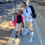 Nick Young Instagram - First day of school my 5ft grader and my kindergarten