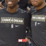 Nick Young Instagram - Thanasis Antetokounmpo Is very #professional 😇🥹🏆 LINK IN BIO FOR FULL EPISODES 🍿👑🚀 #nba #antetokounmpo #swaggyp #delapazfocus #podcast