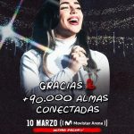 Nicki Nicole Instagram - mi gente, compartir ALMA con ustedes fue y será inolvidable para mi. Este 10 de marzo, los espero en mi último Movistar arena♥️