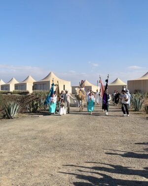 Nicky Romero Instagram - My little sister and me enjoying a truly incredible wedding in Morocco 🇲🇦 

This weekend was one of the most memorable moments in my life, to see my man @hatimelkhatib getting married with his beautiful wife, and their amazing kids in this extraordinary scenery in Marrakech. 

Working together for more than 12 years, visited more than 85 countries together and spent more than 1.000.000km together on the road, to see and realize how much you have grown. 

Couldn’t be more proud. Also I had the opportunity to bring my parents, my sister, and my closest friends to celebrate. Swipe for the slideshow!
