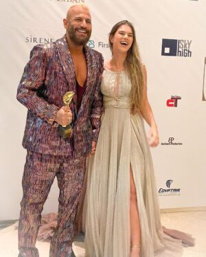 Nicolas Mouawad Instagram - MUREX D’OR 2023 with YOU 🤍

Dressed by the super talented & super kind @hassidrissofficial ✨

And styled by the amazing @islam.mitwally !! ✨

Thank you for going out of your way to make tonight possible!! Forever grateful!