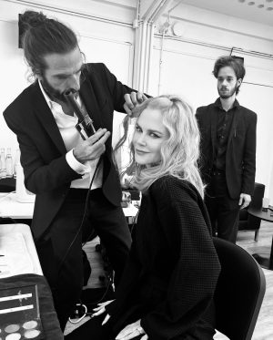 Nicole Kidman Instagram - Backstage 🖤 #Balenciaga